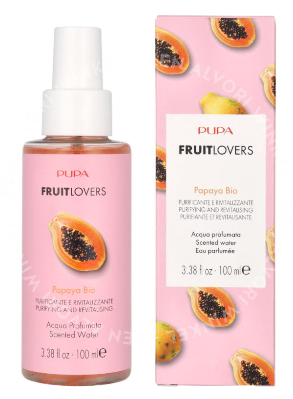 Pupa Fruit Lovers Scented Water Spray 100ml Papaya