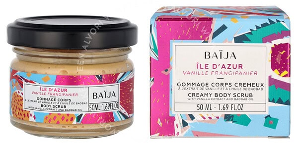Baija Ile D'Azur Body Scrub Vanille Frangipanier 50ml