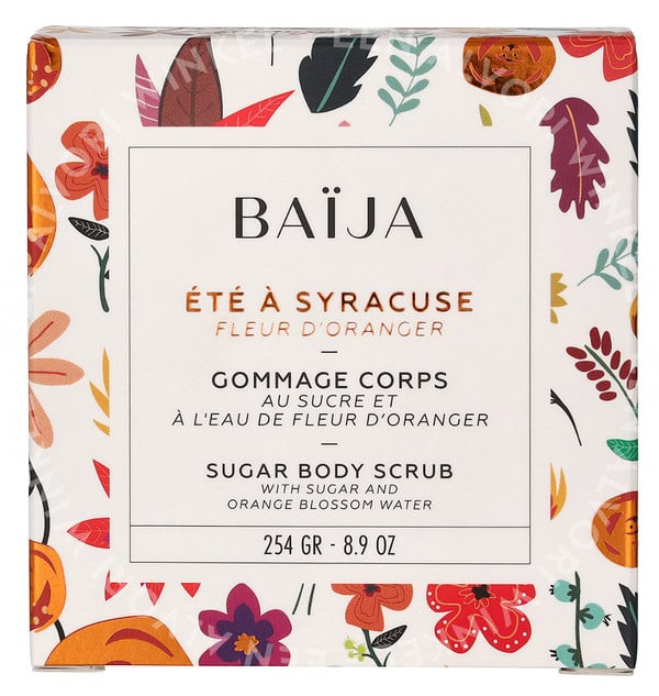 Baija Ete A Syracuse Body Scrub Orange Blossom 254g - Afbeelding 3