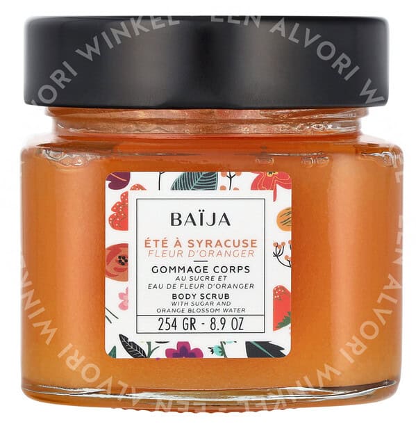 Baija Ete A Syracuse Body Scrub Orange Blossom 254g - Afbeelding 2