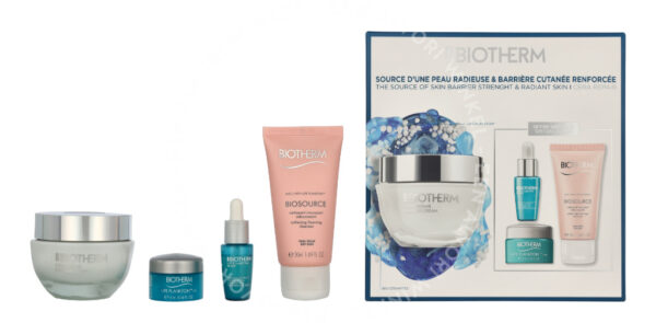 Biotherm Cera Repair Set 112ml Face Cream 50ml/Cleansing Mousse 50ml/Facial Serum 7ml/Eye Contour Cream 5ml