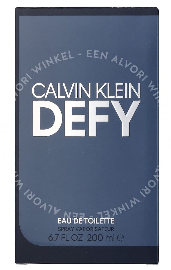 Calvin Klein Defy Edt Spray 200ml - Afbeelding 3