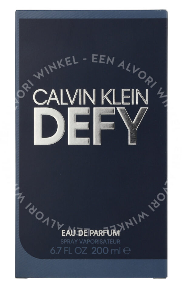 Calvin Klein Defy Edp Spray 200ml - Afbeelding 3