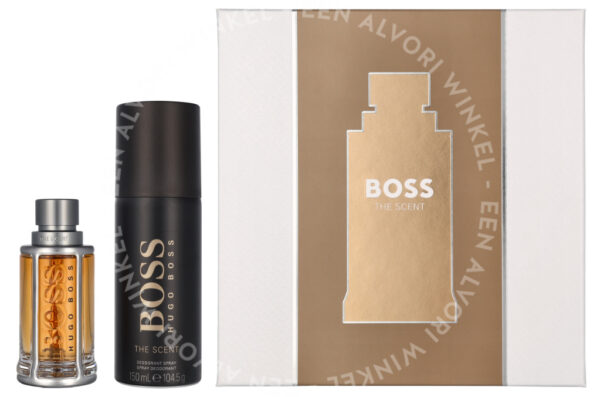 Hugo Boss The Scent Giftset 200ml Edt Spray 50ml/Deo Spray 150ml