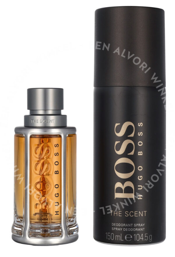 Hugo Boss The Scent Giftset 200ml Edt Spray 50ml/Deo Spray 150ml - Afbeelding 2