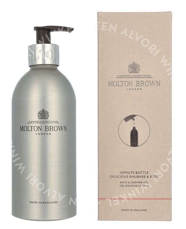 M.Brown Infinite Delicious Rhubarb & Rose Bath & Shower Gel 400ml