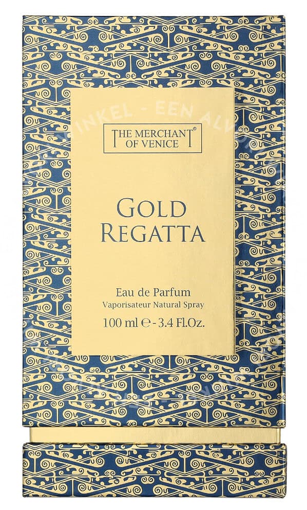 The Merchant Of Venice Nobil Homo Gold Regatta Edp Spray 100ml - Afbeelding 3
