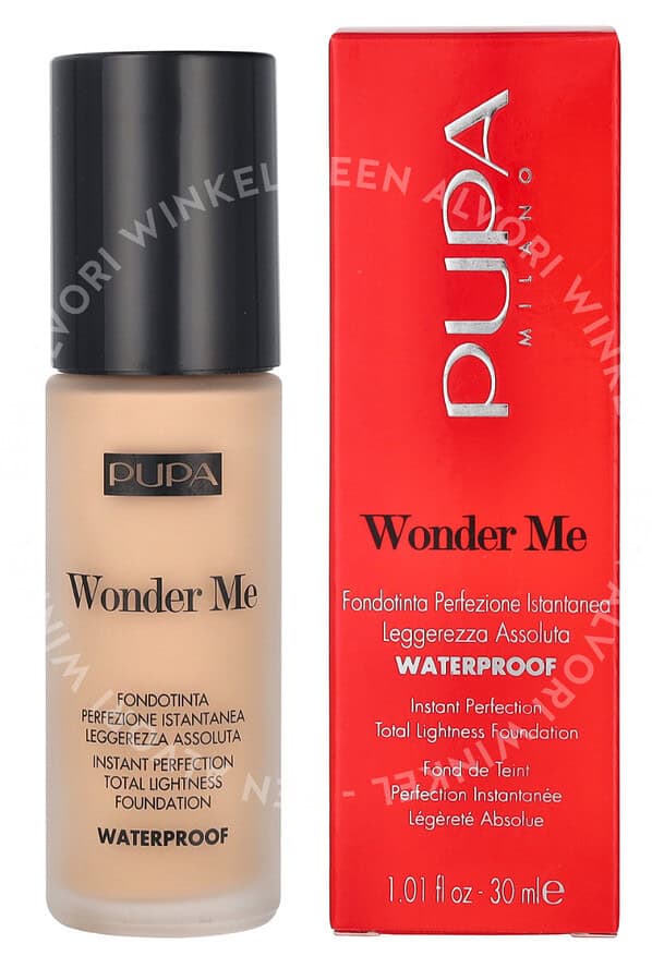 Pupa Wonder Me Waterproof Foundation 30ml #030 Medium Beige