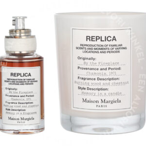 Maison Margiela Replica By The Fireplace Giftset 195ml Edt Spray 30ml/Scented Candle 165g - Afbeelding 2