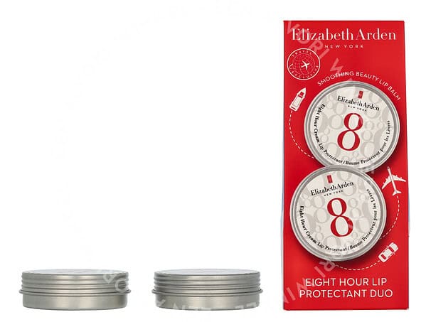 E.Arden Eight Hour Lip Protectant Tin Duo 26ml 2 X 13 ML