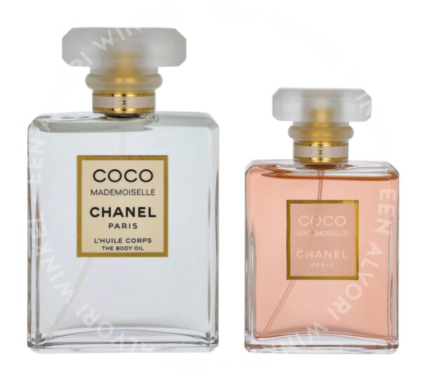 Chanel Coco Mademoiselle Giftset 150ml Edp Spray 50ml/Body Oil 100ml - Afbeelding 2