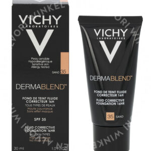 Vichy Dermablend Foundation 35 30ml #35 Sand - All skin types