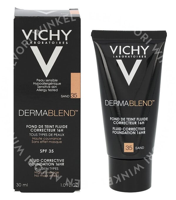 Vichy Dermablend Foundation 35 30ml #35 Sand - All skin types