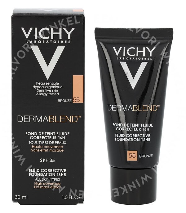 Vichy Dermablend Foundation 35 30ml #55 Bronze / All Skin Types