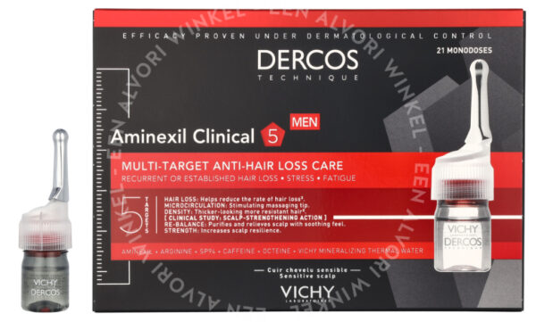 Vichy Dercos Aminexil Intensive 5 men 2016 126ml 21 doses