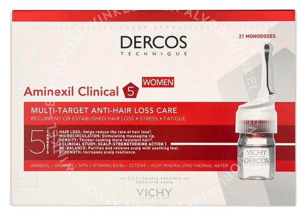Vichy Dercos Aminexil Intensive 5 Women 2016 126ml 21 doses - Afbeelding 3