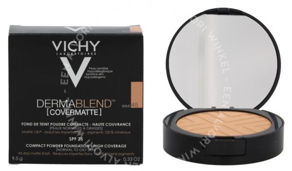 Vichy Dermablend Covermatte Compact Powder SPF25 9,5g #45 Gold