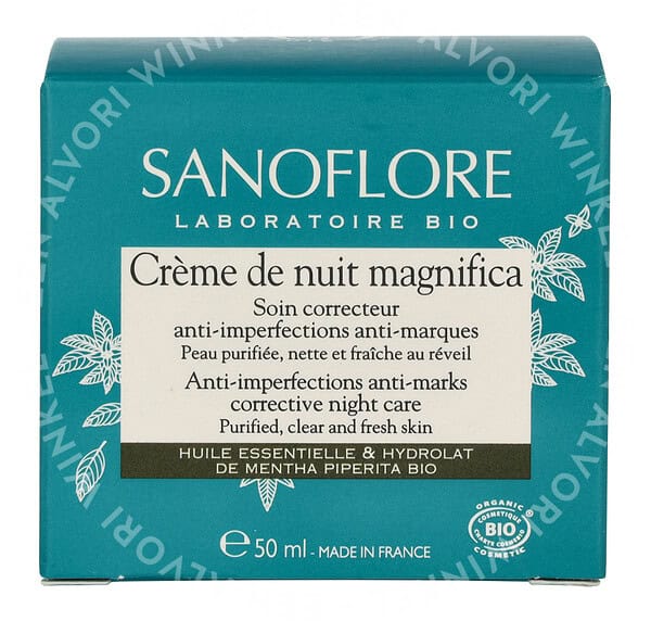 Sanoflore Creme De Nuit Magnifica Corrective Night Care 50ml - Afbeelding 3