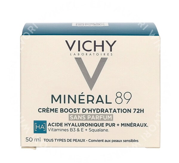Vichy Mineral 89 72H Moisture Boosting Cream 50ml - Afbeelding 3
