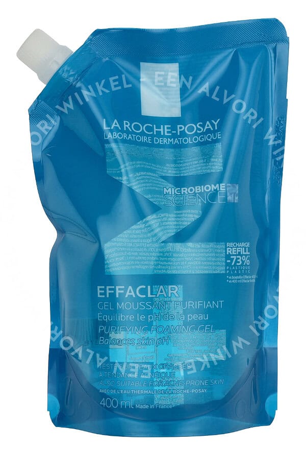 LRP Effaclar Purifying Foaming Gel Refill 400ml - Afbeelding 2