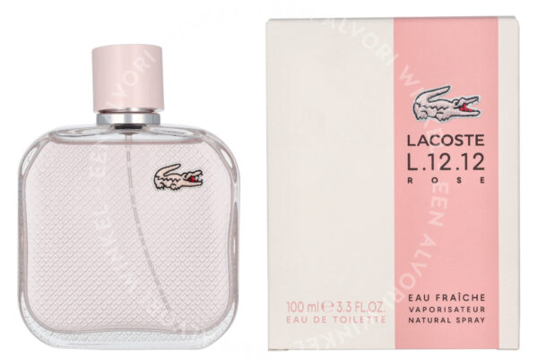 Lacoste L.12.12 Rose Eau Fraiche Edt Spray 100ml