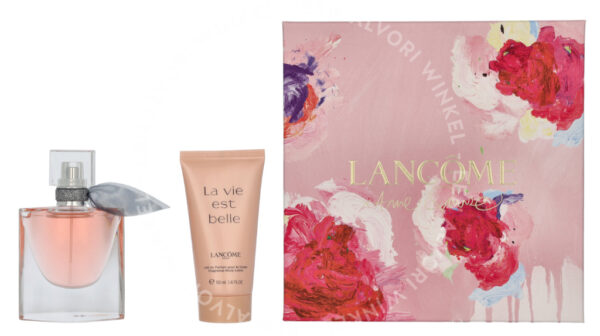 Lancome La Vie Est Belle Giftset 80ml Edp Spray 30ml/Body Lotion 50ml