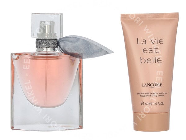 Lancome La Vie Est Belle Giftset 80ml Edp Spray 30ml/Body Lotion 50ml - Afbeelding 2