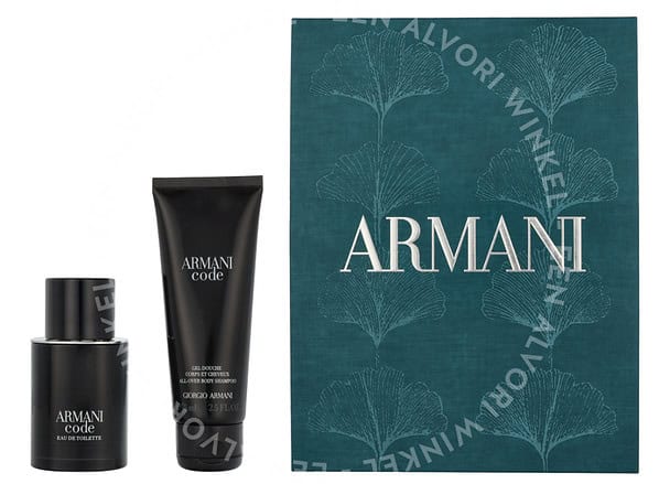 Armani Code Pour Homme Giftset 125ml Edt Spray 50ml/Shower Gel 75ml