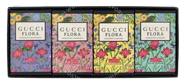 Gucci Flora Miniature Giftset 20ml 4x5ml - Edp Spray - Afbeelding 3