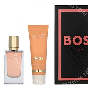 Hugo Boss Alive Giftset 80ml Edp Spray 30ml/Hand & Body Lotion 50ml
