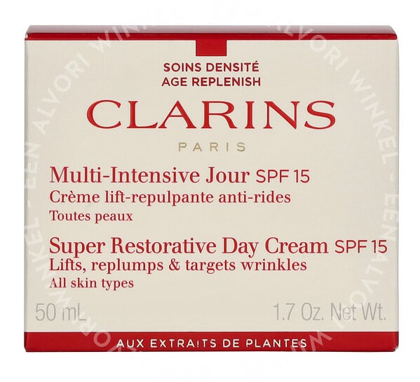 Clarins Super Restorative Day Cream SPF15 50ml All Skin Types - Afbeelding 3