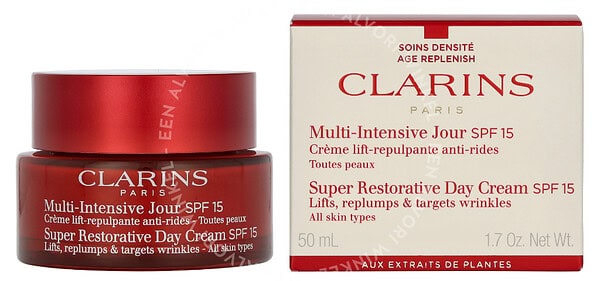 Clarins Super Restorative Day Cream SPF15 50ml All Skin Types