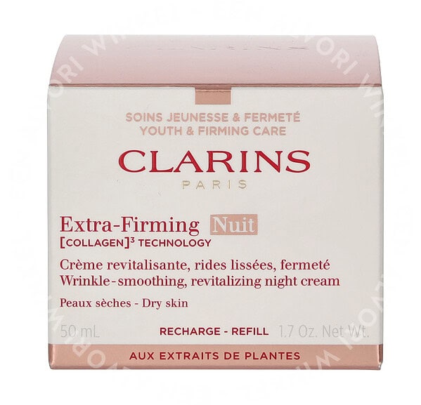 Clarins Extra Firming Night Cream Refill 50ml For Dry Skin - Afbeelding 3