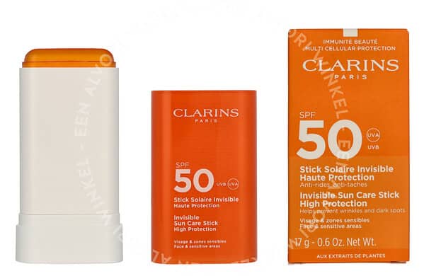 Clarins Invisible Sun Care Stick SPF50 17g Sensitive Areas