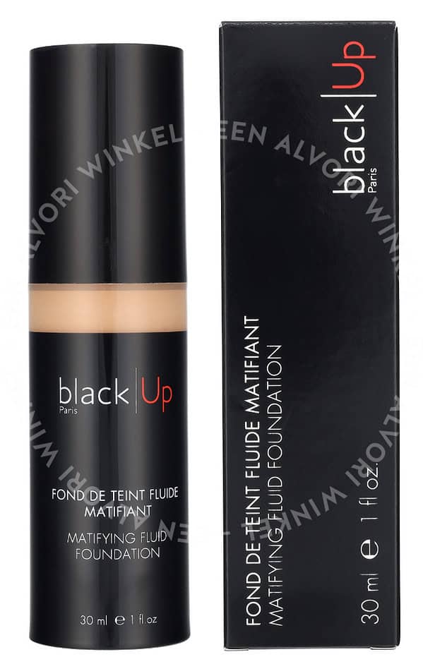 Black Up Matifying Fluid Foundation 30ml #01