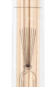 Panier Des Sens Natural Rattan Sticks 2g 8 Pcs