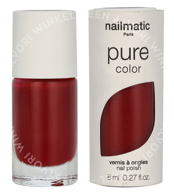 Nailmatic Pure Color 8ml Burgundy Red Kate