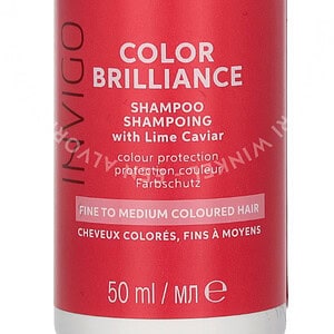 Wella Invigo - Color Brilliance Color Protection Shampoo 50ml Fine/Normal