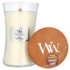 Woodwick Linen Large Hourglass Candle 130 uur