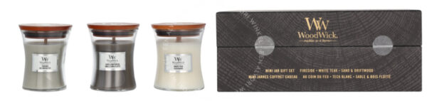 Woodwick Hourglass Deluxe Giftset 3x85gr 255g