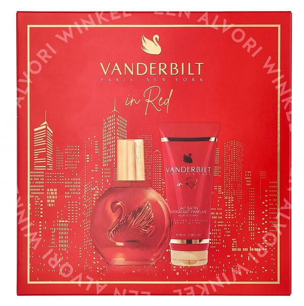 Gloria Vanderbilt In Red Giftset 200ml Edp Spray 100ml/Body Lotion 100ml - Afbeelding 3