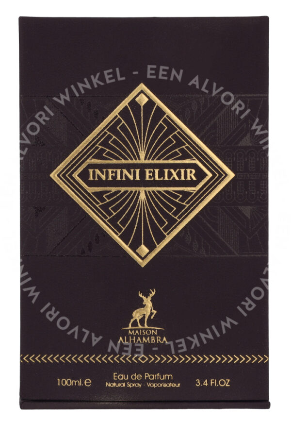 Maison Alhambra Infini Elixir Edp Spray 100ml - Afbeelding 3