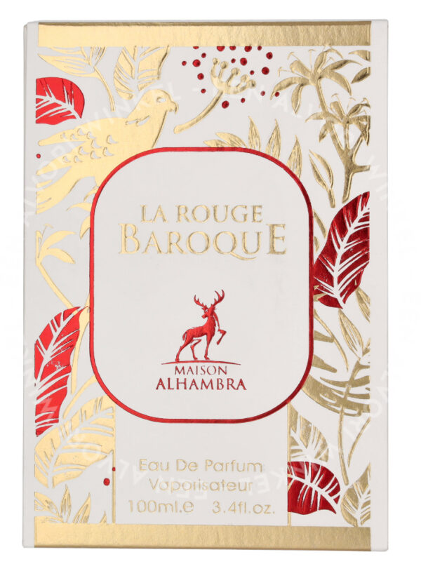 Maison Alhambra La Rouge Baroque Edp Spray 100ml - Afbeelding 3