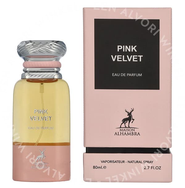 Maison Alhambra Pink Velvet (Rose Petals) Edp Spray For Women 80ml