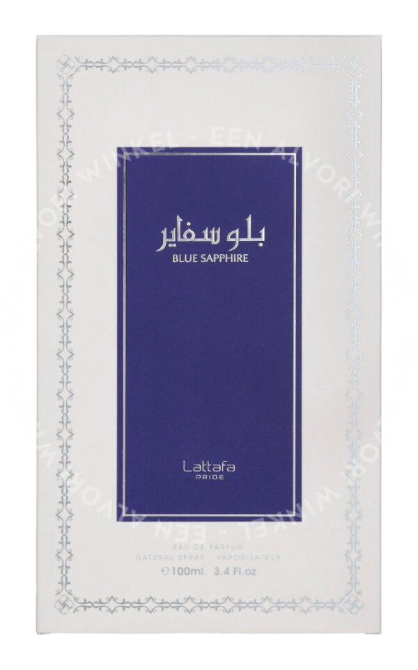 Lattafa Pride Blue Sapphire Edp Spray 100ml - Afbeelding 3