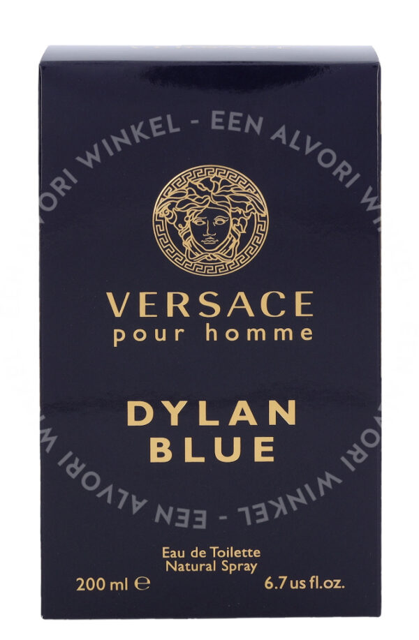 Versace Dylan Blue Pour Homme Edt Spray 200ml - Afbeelding 3