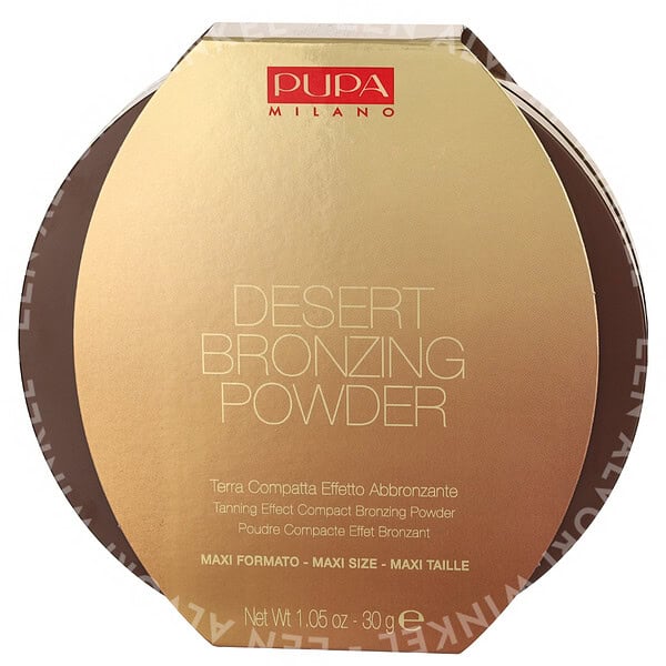Pupa Desert Bronzing Powder 30g #002 Honey Gold - Afbeelding 3