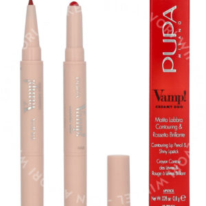 Pupa Vamp! Creamy Duo Lip Pencil 1g #010 True Red / Lipstick 0