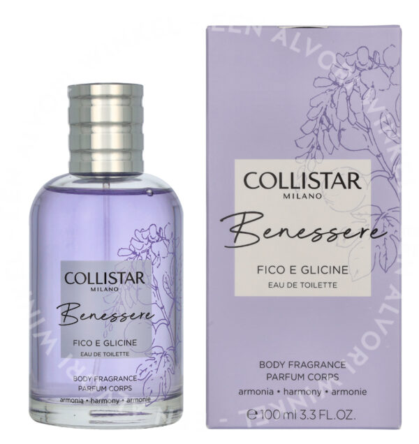 Collistar Benessere Fig And Wisteria Edt Spray 100ml