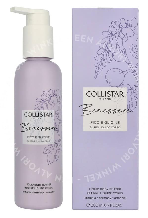 Collistar Benessere Fig And Wisteria Liquid Body Butter 200ml
